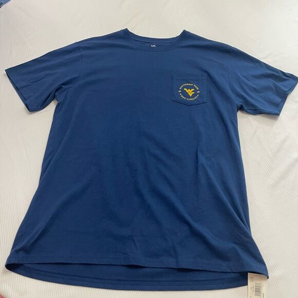 NWT Southern Tide West Virginia Navy Blue T-Shirt Size Large New - Picture 1 of 7